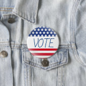 Badge Rond 7,6 Cm Épingle d'indicateur de vote (En situation)