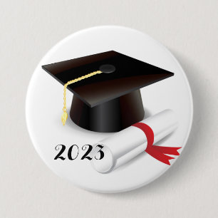 Badge Rond 7,6 Cm Épingle du bouton Grad