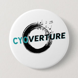 Badge Rond 7,6 Cm Épingle du logo CYOverture