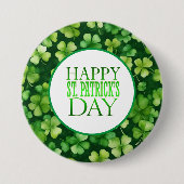 Badge Rond 7,6 Cm Épingle Saint-Patricks (Devant)
