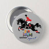Badge Rond 7,6 Cm equestrishow (Devant & derrière)
