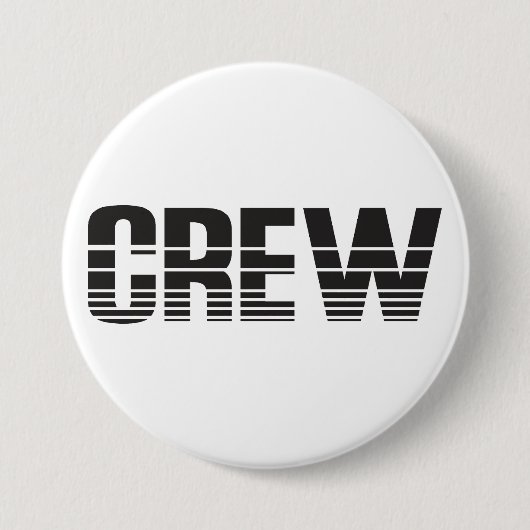 Badge Rond 7,6 Cm Équipage (Devant)
