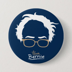 Badge Rond 7,6 Cm Équipe Bernie - ponceuses de Bernie pour le