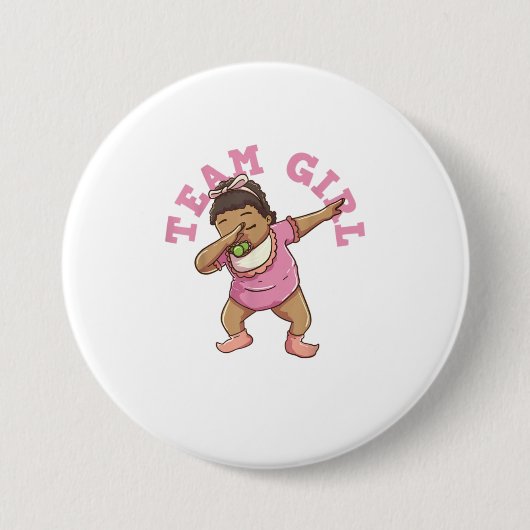 Badge Rond 7,6 Cm Équipe de la Fête du genre TShirt (Devant)