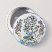 Badge Rond 7,6 Cm Équipe Marie Antoinette (Devant & derrière)