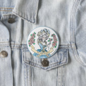 Badge Rond 7,6 Cm Équipe Marie Antoinette (En situation)