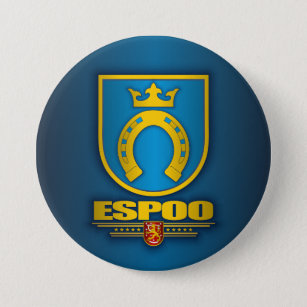 Badge Rond 7,6 Cm Espoo