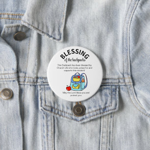 Badge Rond 7,6 Cm Étiquettes de cadeaux pour la bénédiction des cart