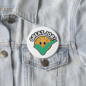 Badge Rond 7,6 Cm excellent travail (En situation)