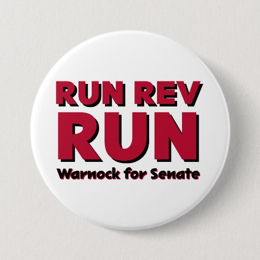 Badge Rond 7,6 Cm Exécuter l'exécution des rév. (Devant)