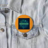 Badge Rond 7,6 Cm Explorer plus de conception graphique (En situation)