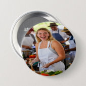 Badge Rond 7,6 Cm Fair Cook Off Photo Customize (Devant & derrière)