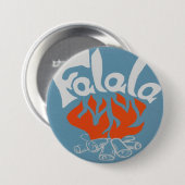 Badge Rond 7,6 Cm FaLaLa (Devant & derrière)