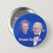 Badge Rond 7,6 Cm Femi-Gogue (Devant & derrière)