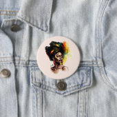 Badge Rond 7,6 Cm Femmes afro-américaines autonomes (2) (En situation)