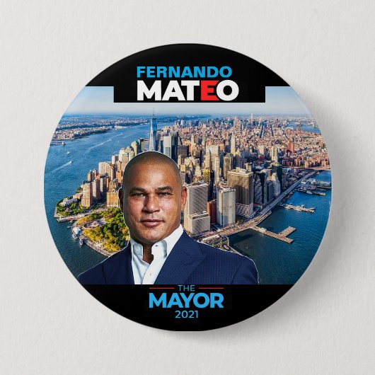 Badge Rond 7,6 Cm Fernando Mateo 2021 (Devant)