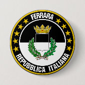 Badge Rond 7,6 Cm Ferrare (Devant)