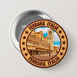 Badge Rond 7,6 Cm Ferrare