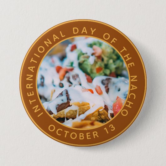 Badge Rond 7,6 Cm Festival international de Nacho (Devant)