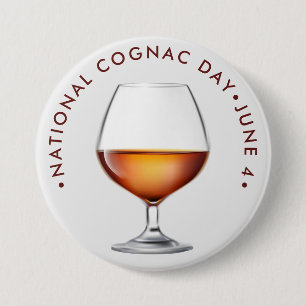 Badge Rond 7,6 Cm Fête nationale du Cognac
