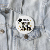 Badge Rond 7,6 Cm Fier Soeur du Diplômé (En situation)