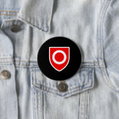 Badge Rond 7,6 Cm Fierté (En situation)