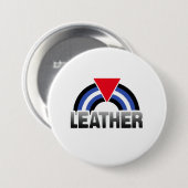 Badge Rond 7,6 Cm Fierté cuir queer (Devant & derrière)