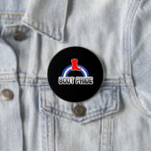 Badge Rond 7,6 Cm Fierté des bottes (En situation)