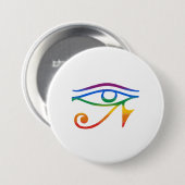 Badge Rond 7,6 Cm Fierté gay gothique (Devant & derrière)