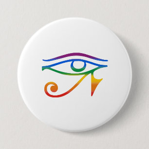Badge Rond 7,6 Cm Fierté gay gothique
