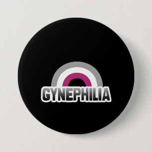 Badge Rond 7,6 Cm Fierté gynéphile