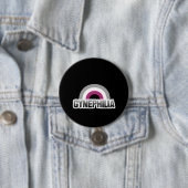 Badge Rond 7,6 Cm Fierté gynéphile (En situation)