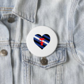 Badge Rond 7,6 Cm Fierté Masquée (En situation)
