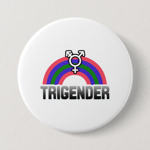 Badge Rond 7,6 Cm Fierté trigender