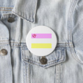 Badge Rond 7,6 Cm Fierté Twink (En situation)