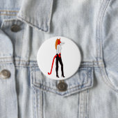 Badge Rond 7,6 Cm fille diable (En situation)