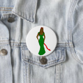Badge Rond 7,6 Cm fille diable (En situation)