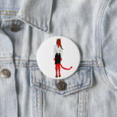 Badge Rond 7,6 Cm fille diable (En situation)