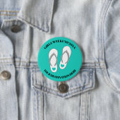 Badge Rond 7,6 Cm Filles week-end escapade escapade mignonne plage s (En situation)