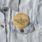 Badge Rond 7,6 Cm Fils de la liberté (En situation)