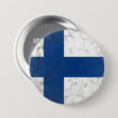 Badge Rond 7,6 Cm Finlande (Devant & derrière)