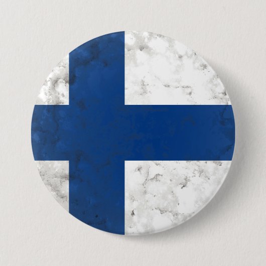 Badge Rond 7,6 Cm Finlande (Devant)
