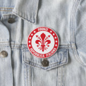 Badge Rond 7,6 Cm Firenze (En situation)