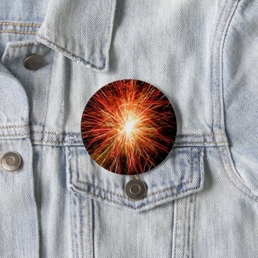 Badge Rond 7,6 Cm Firework 22 (En situation)