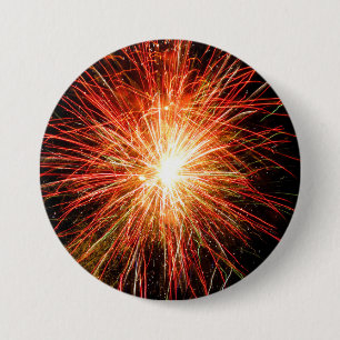 Badge Rond 7,6 Cm Firework 22