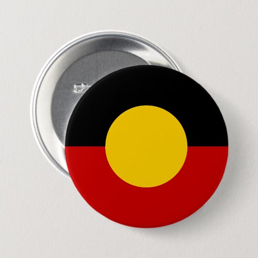 Badge Rond 7,6 Cm Flag d'Australie (Devant & derrière)