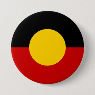 Badge Rond 7,6 Cm Flag d'Australie