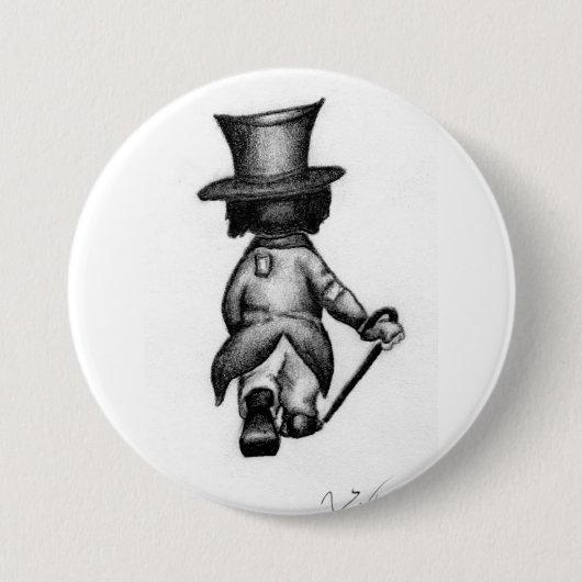 Badge Rond 7,6 Cm Flânerie (Devant)