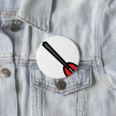 Badge Rond 7,6 Cm fléchette (En situation)