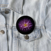 Badge Rond 7,6 Cm Fleurs 20 (En situation)